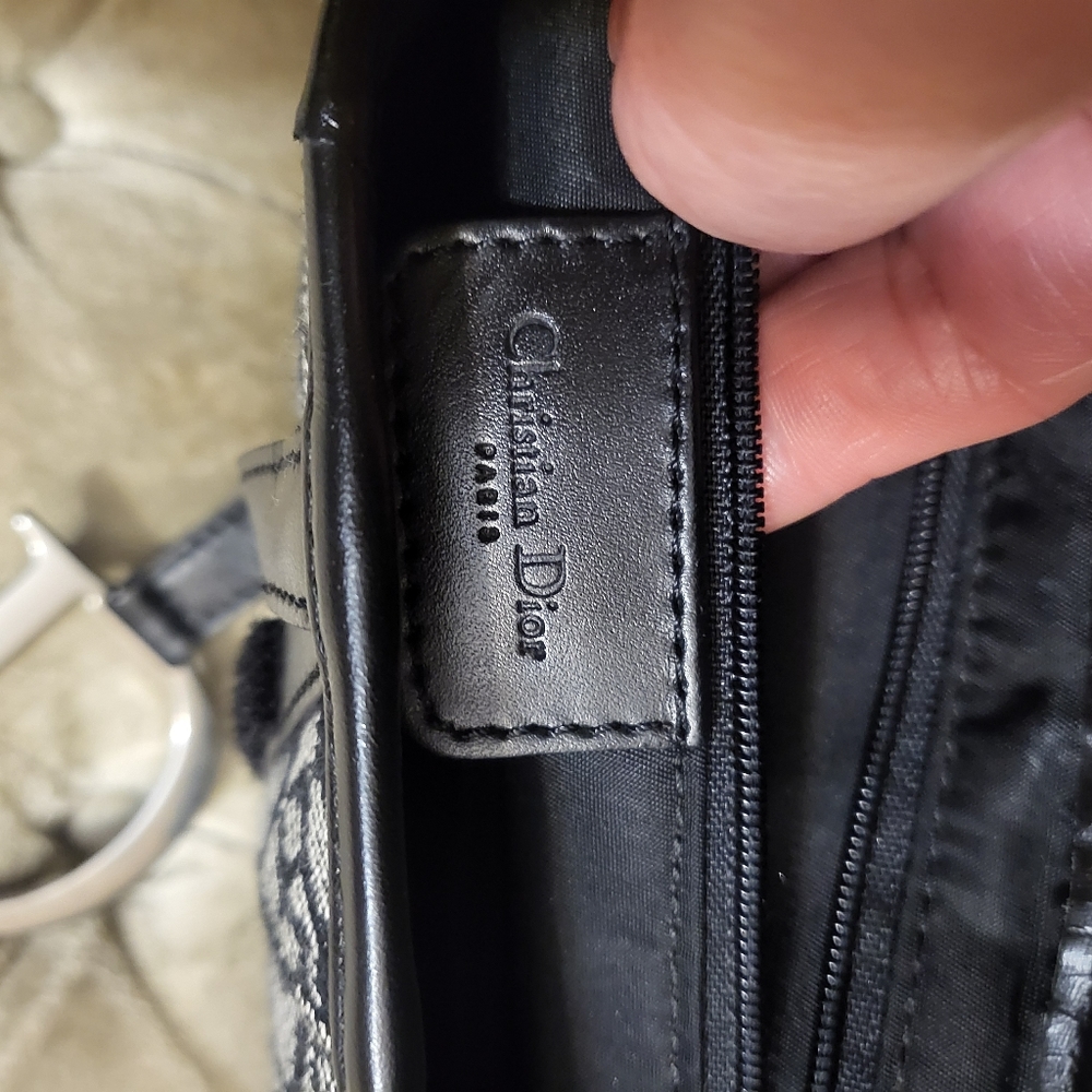 Authentic Christian Dior Trotter saddle bag - Picture 2 of 11